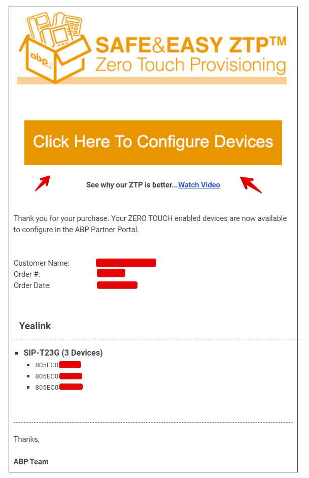 Configure Devices